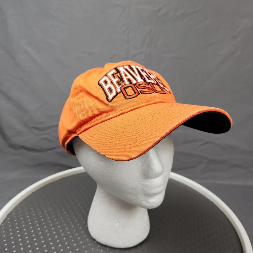 Oregon State Beavers Hat‎ Cap Strap Back Orange NCAA College Basketball Mens OSU